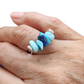 ANILLO MALLORCA Mix piedras azules