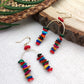 Pendientes Bohemios con Piedras de Colores